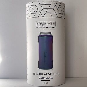 BrüMate Hopsulator Slim - Dark Aura 12 oz Insulated Can Cooler